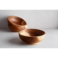 Teak Popcorn Bowl（柚木碗）